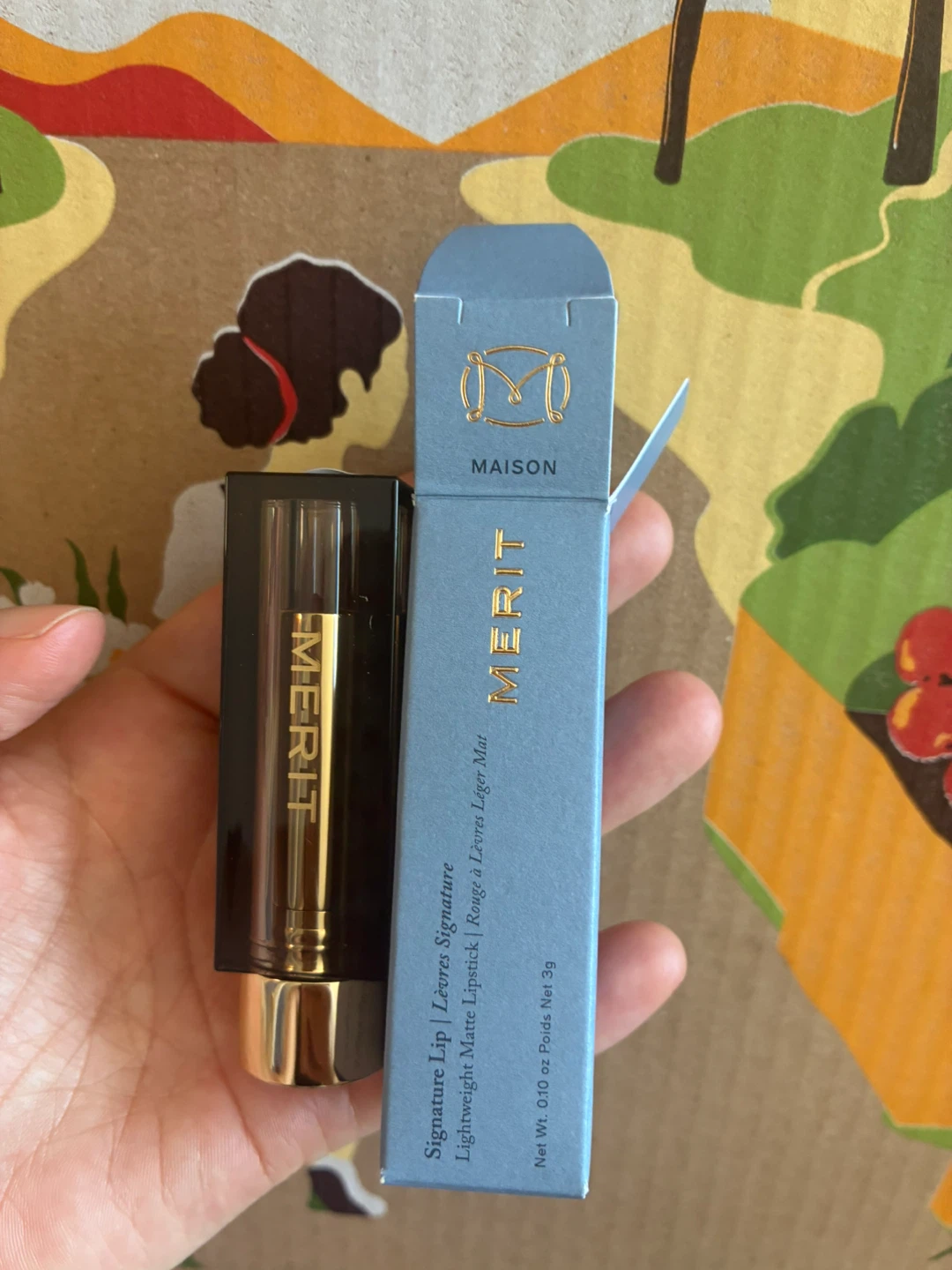 MERIT Signature Lightweight Matte Lipstick
