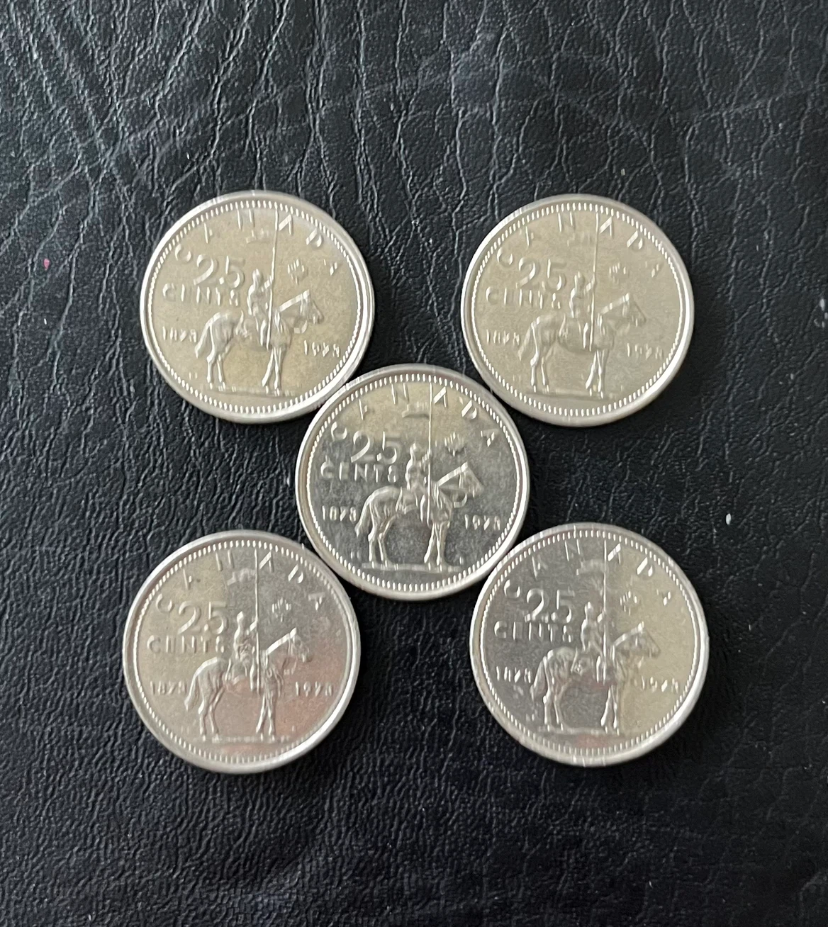 5 x  1873-1973 Police officers Celebrated Coins - photo 4