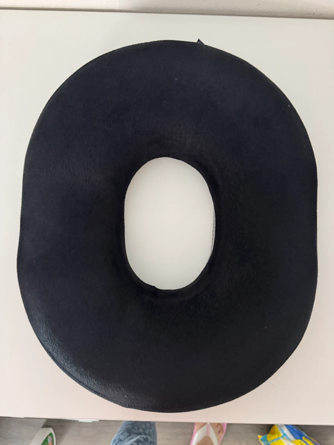 Donut Seat Cushion - Black - photo 2