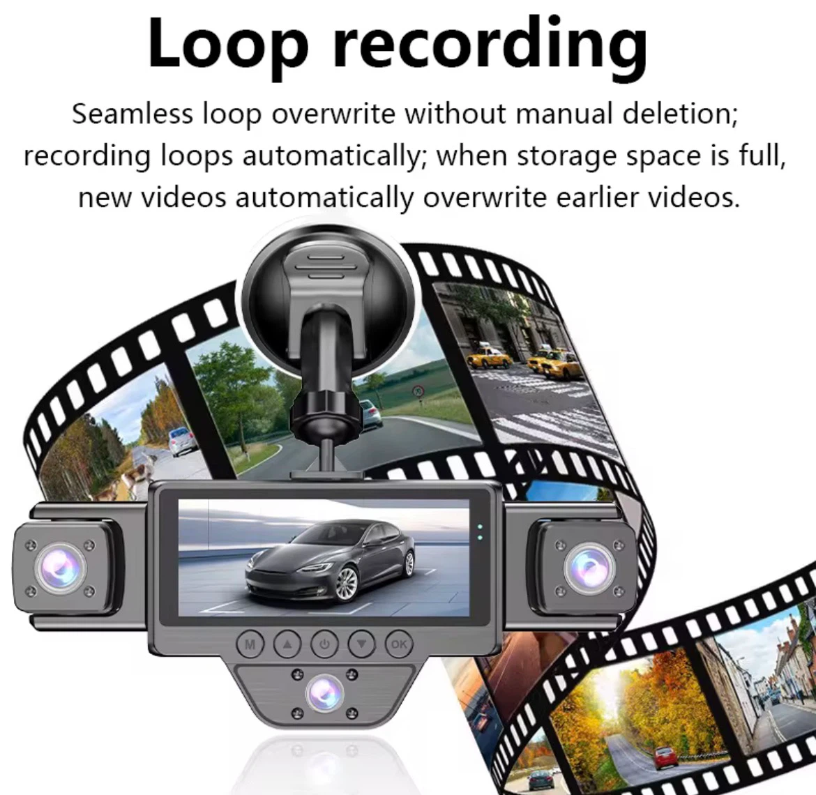 5-channel dash cam with wifi - photo 3