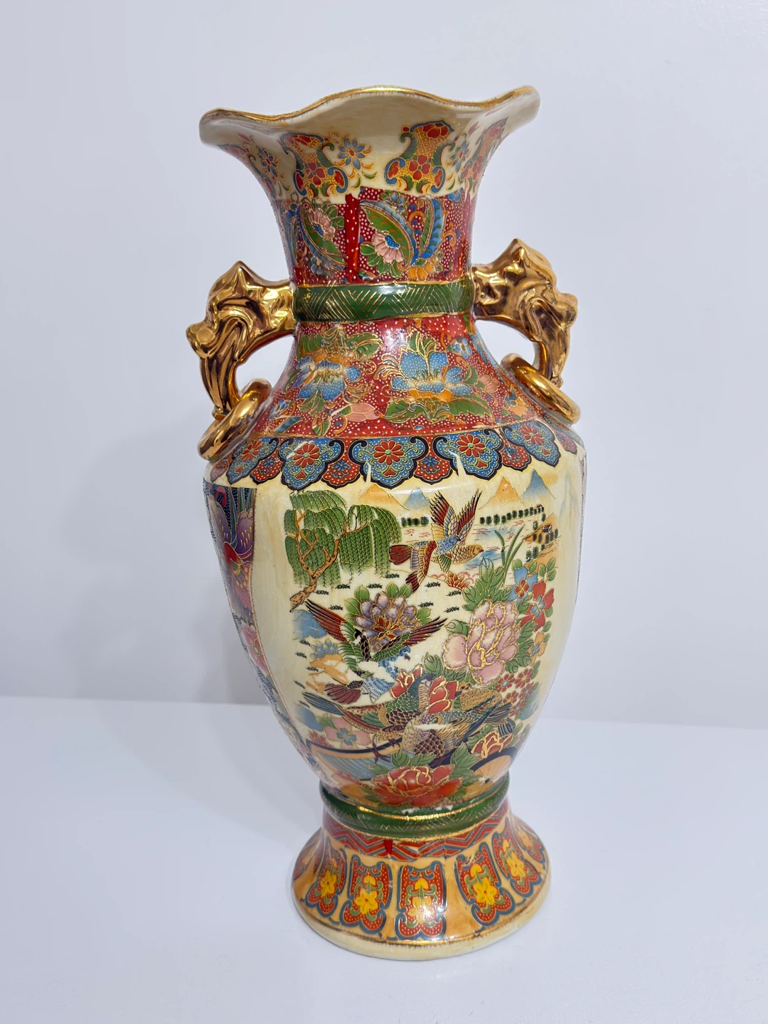 Decorative Vase with Oriental Design - photo 2