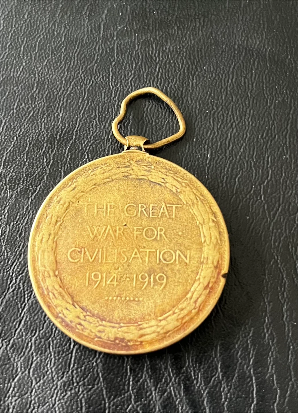 WW-1-Victory 1914-1919 civilization Medal - photo 3