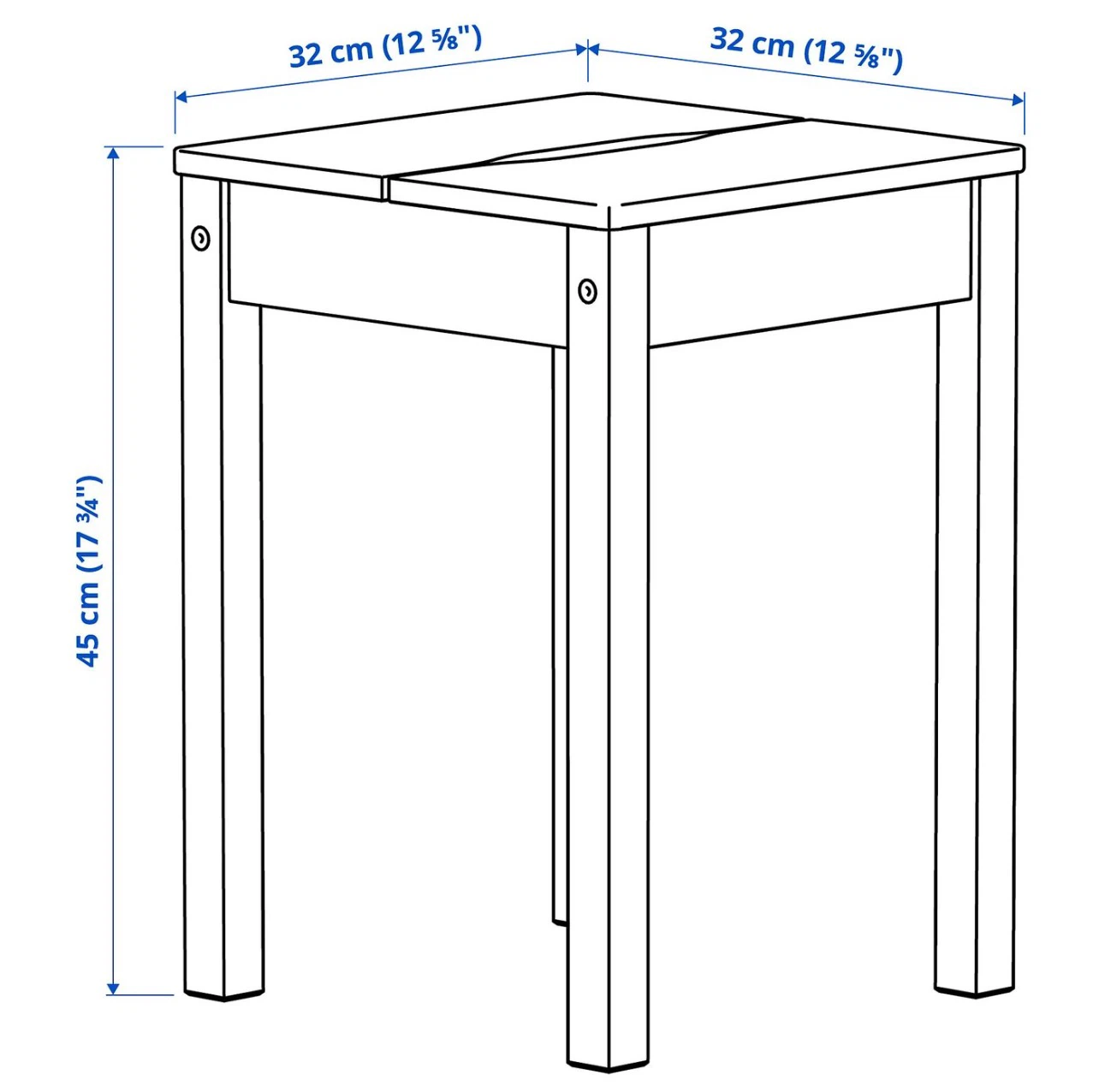 IKEA HAUGA Stool - photo 3