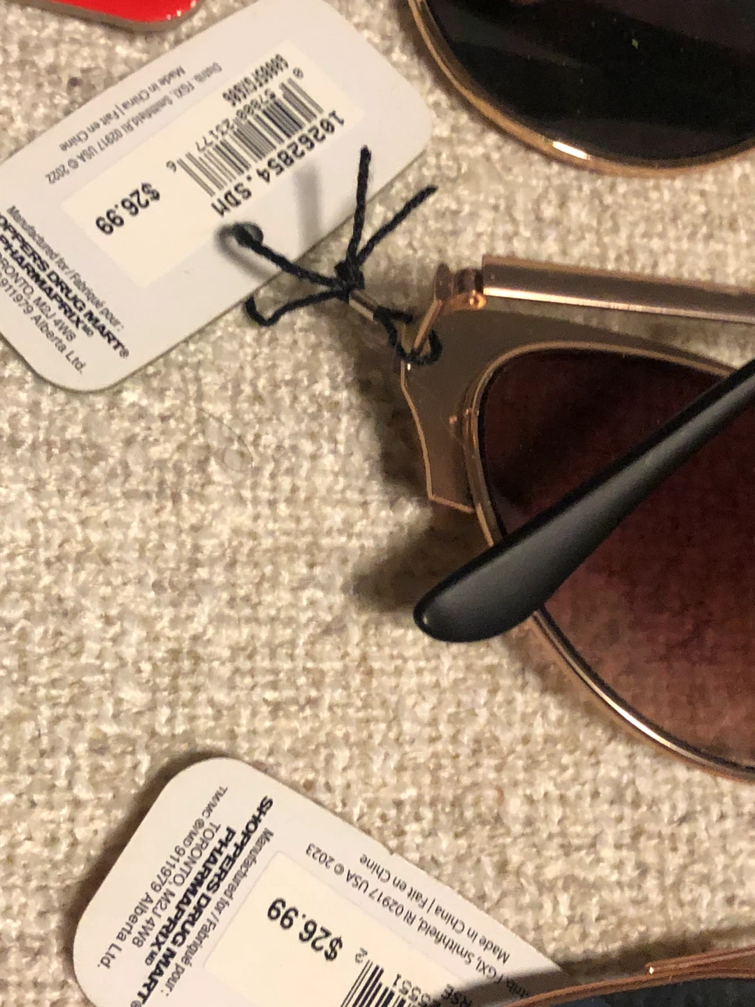 NEW Rose Gold Aviators Quo Sunglasses, Purple Tint or Cat Eye - photo 5
