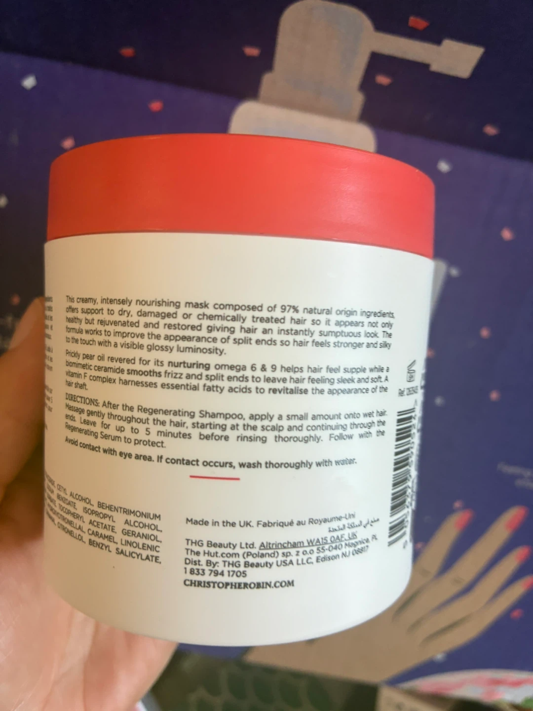 Christophe Robin Hair Mask 8.4 oz - photo 2