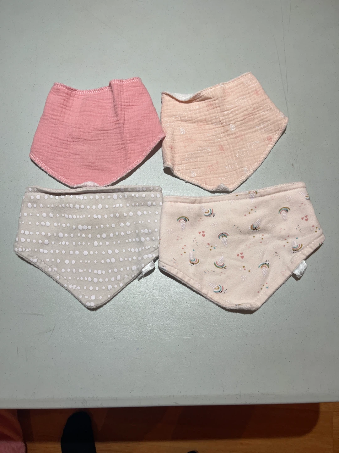 Baby Girl Bibs - Set of 12 - photo 4