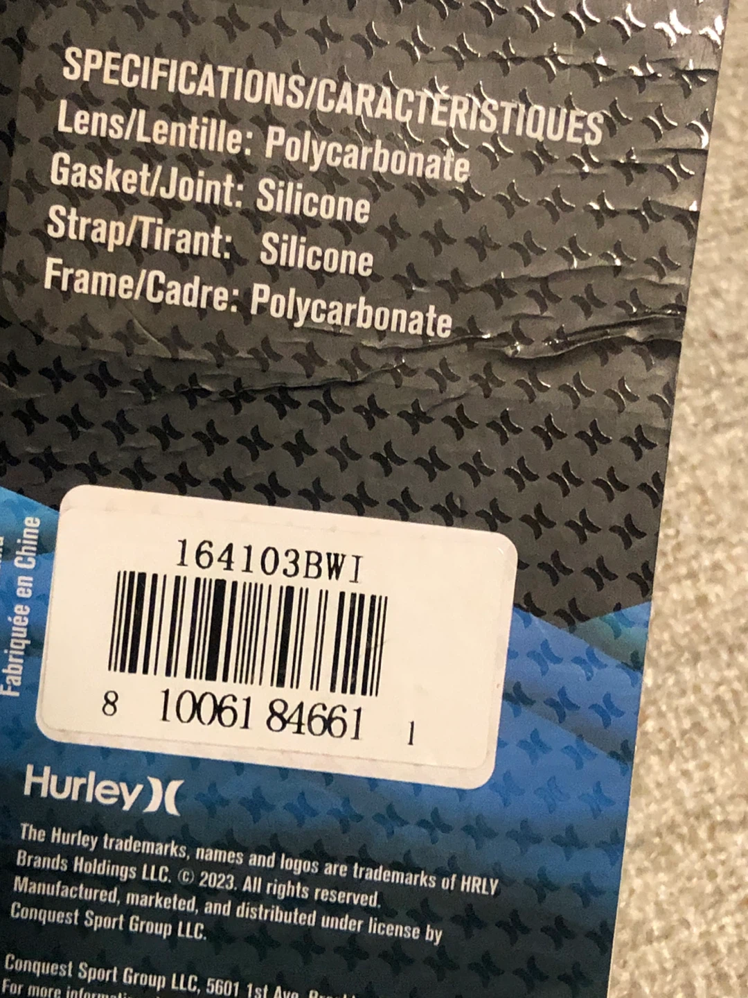 NEW Hurley Phantom-Ops Youth Training Swim Goggles - photo 4