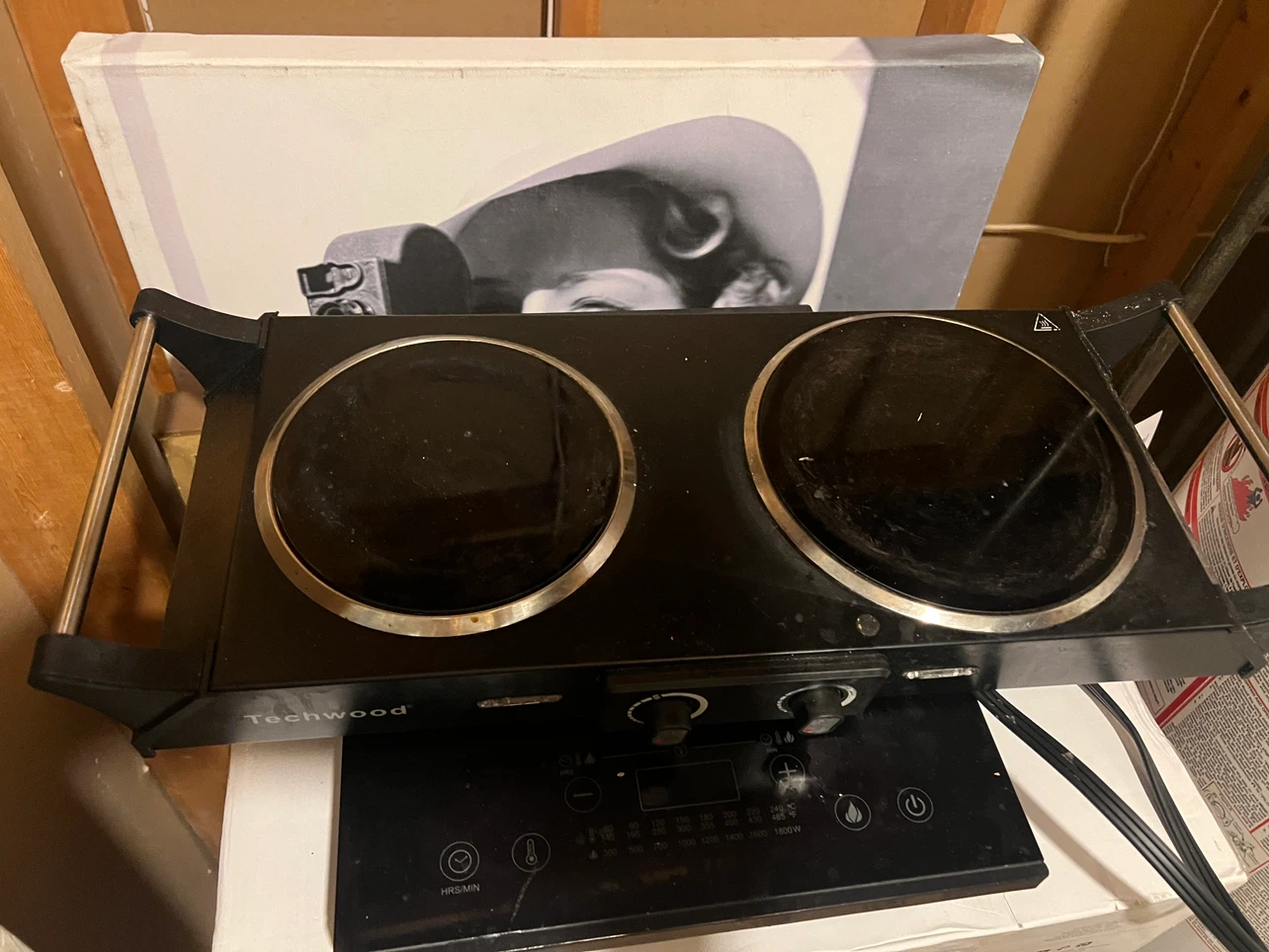 Techwood Double Burner Hot Plate - photo 2