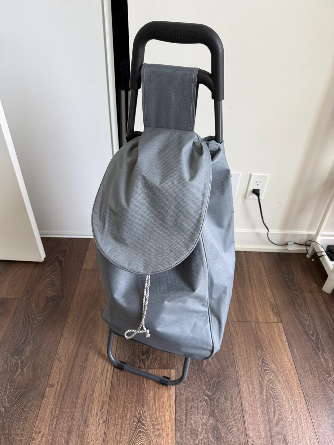 Grey Shopping Cart Trolley Bag