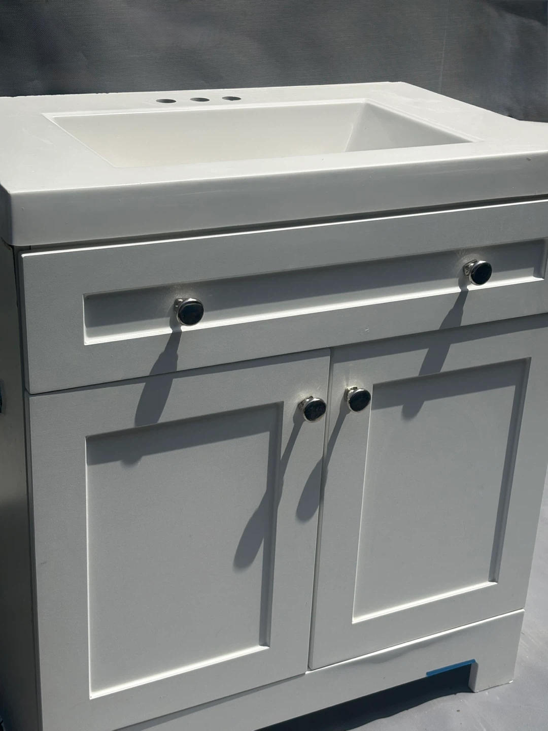 WoodCrafters Everdean Vanity 30in White