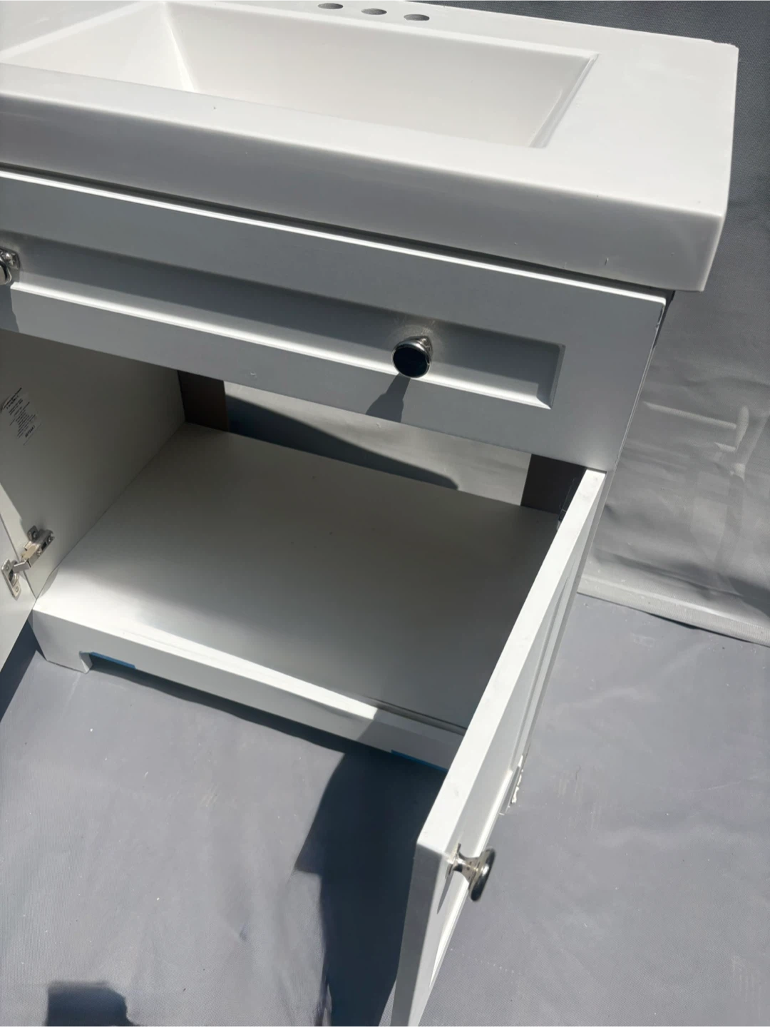 WoodCrafters Everdean Vanity 30in White - photo 3