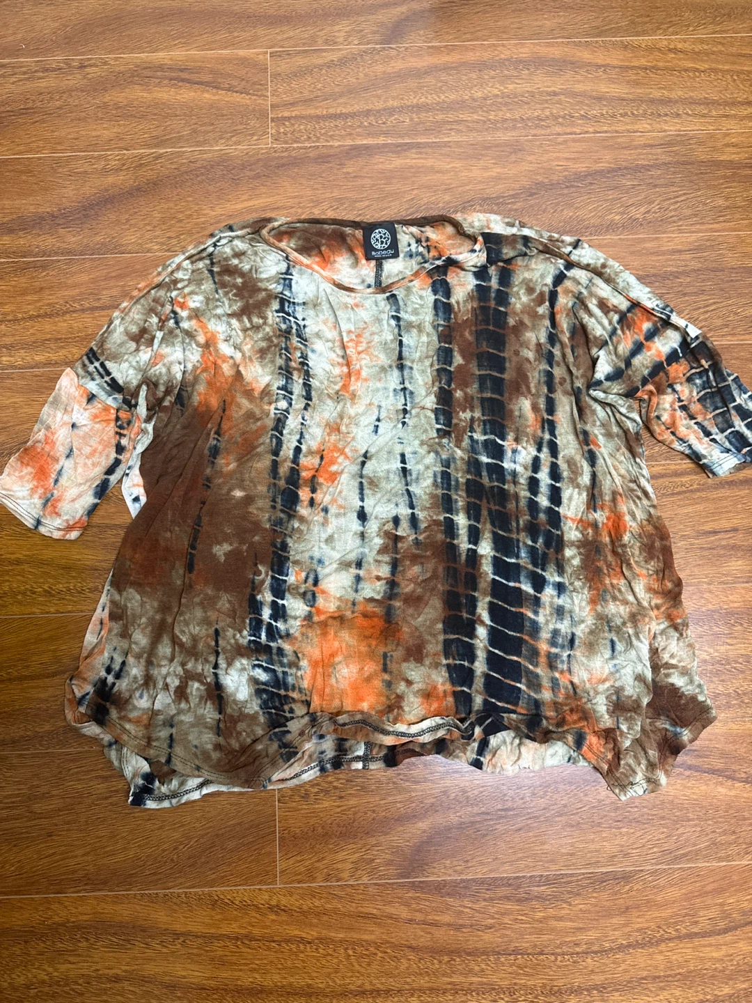 Bobeau Tie-Dye Top