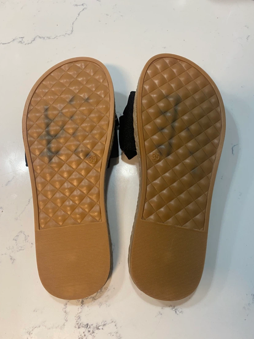Black Bow Slides - photo 2