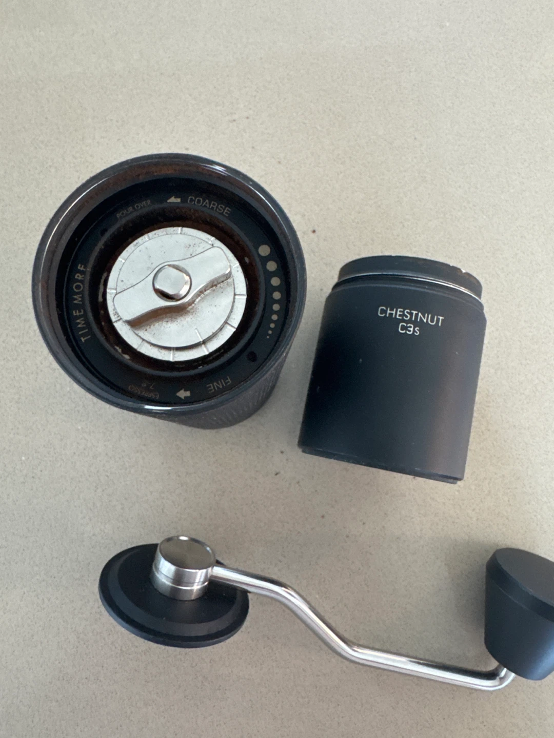 TIMEMORE C3s manual coffee grinder - photo 3