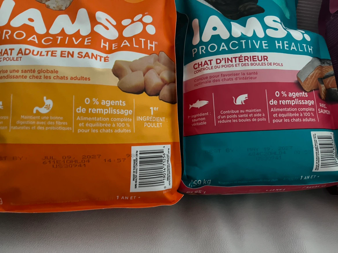 All 3 together IAMS cat foods - photo 2