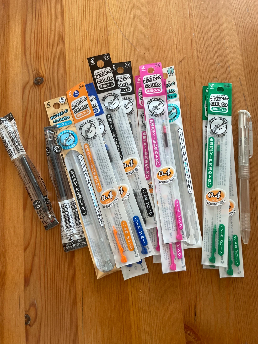 Pilot Hi-Tec-C Coleto Pen Refills (0.4mm)