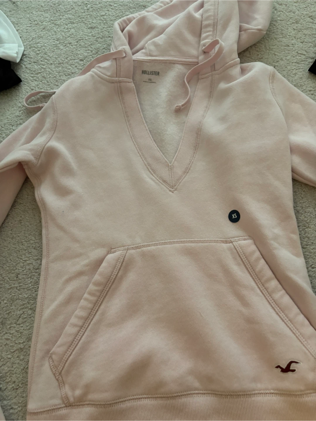 Hollister Pink Hoodie - XS