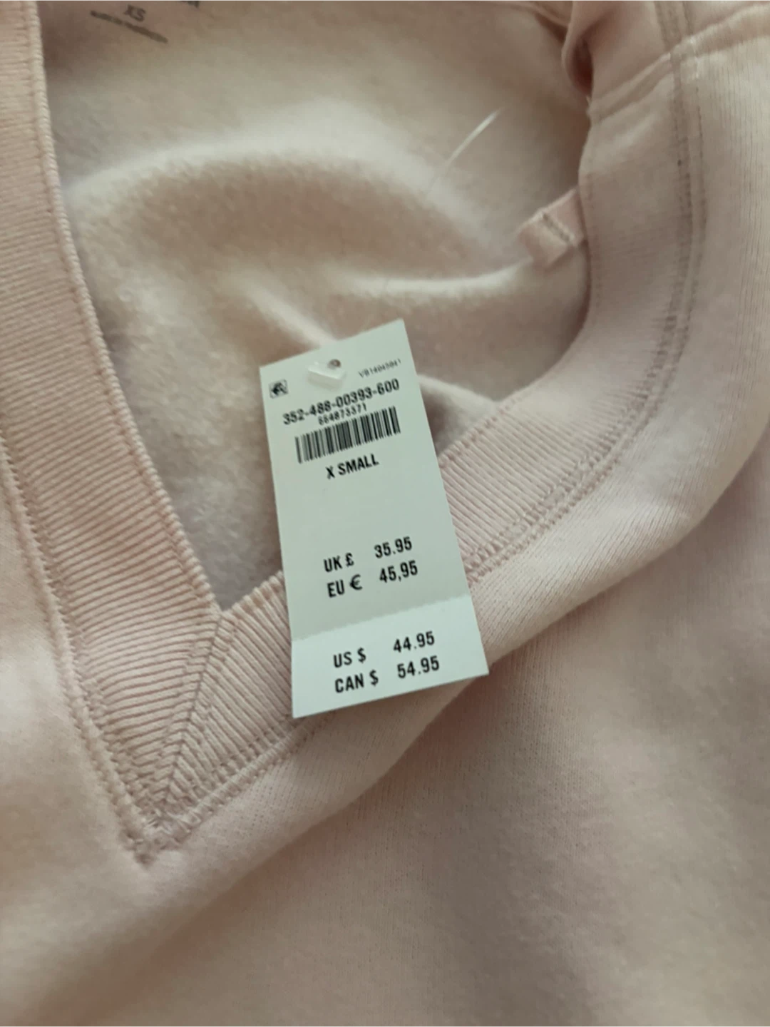 Hollister Pink Hoodie - XS - photo 2