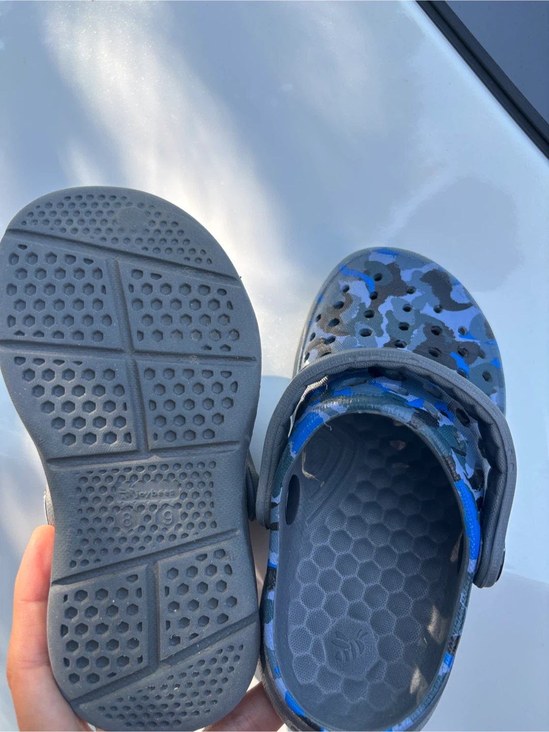 Joybees Boys  Croc-Style Shoes Size 8-9 - photo 2
