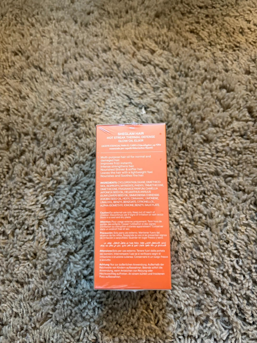 SHEGLAM HAIR Hot Streak Thermal Defense Glow Oil Elixir - photo 2