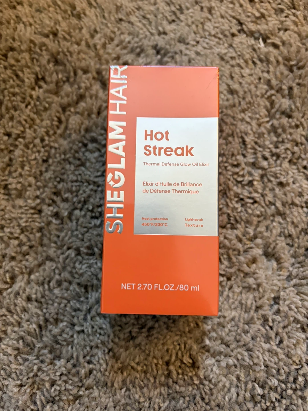 SHEGLAM HAIR Hot Streak Thermal Defense Glow Oil Elixir