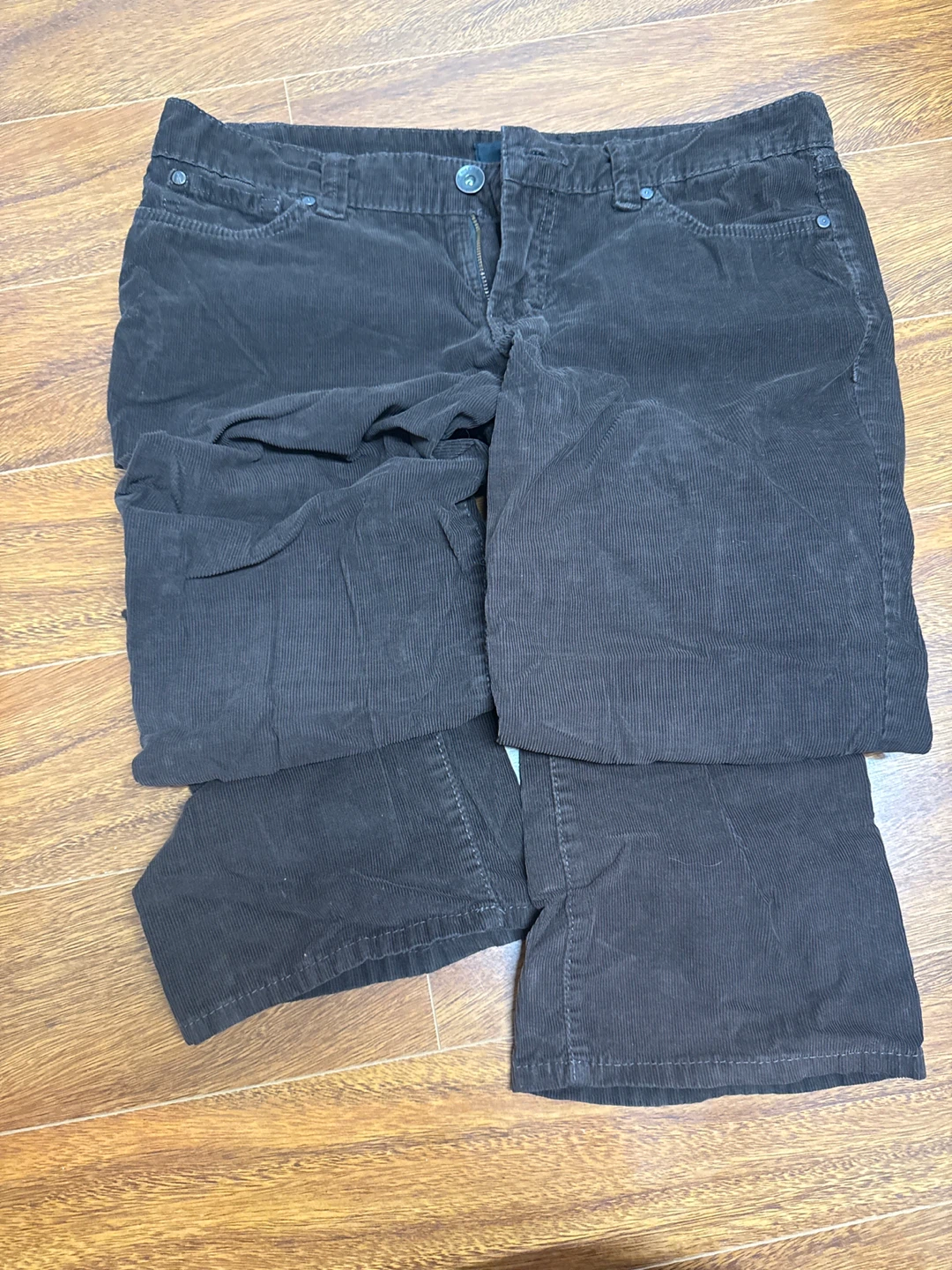 Mocha Brown Corduroy Pants (Colour different in person)