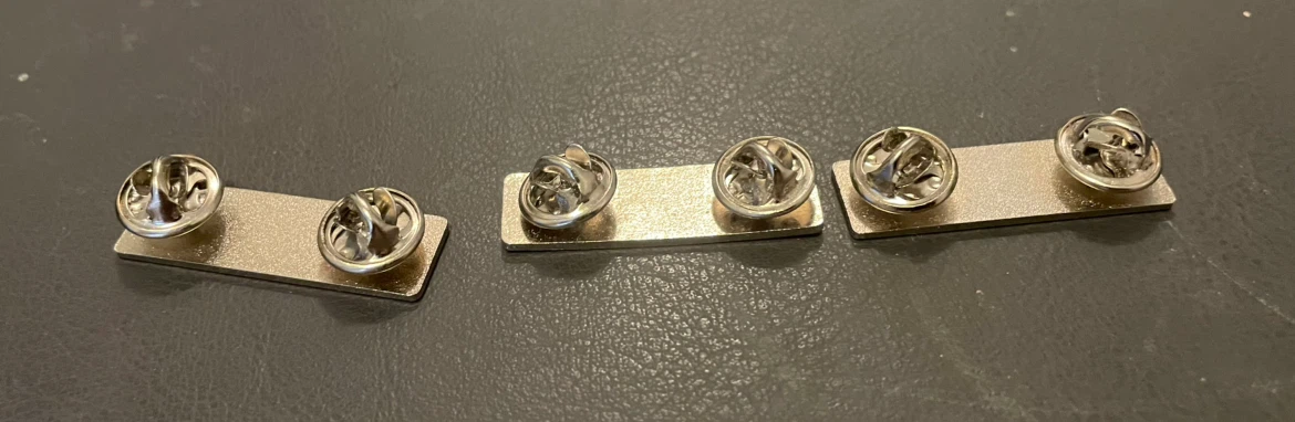 Set of 3 YEARS OF SERVICE pins (5-years, 10-years, 15-years) - photo 2