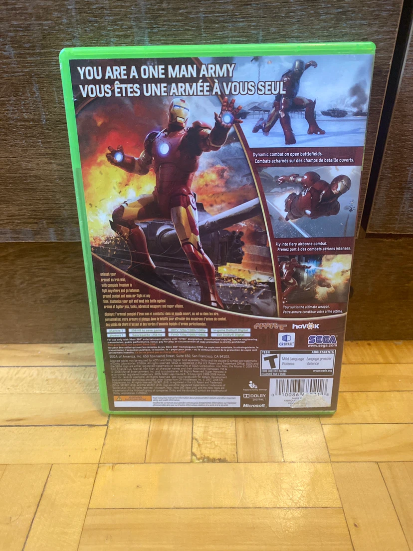 Iron Man Video Game for Xbox 360 - photo 3