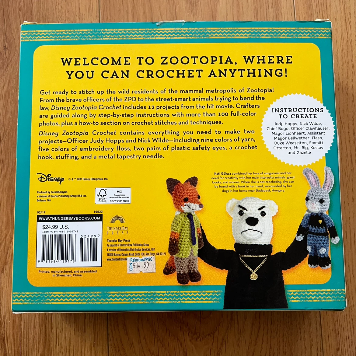 Disney Zootopia Crochet Craft Kit - photo 2