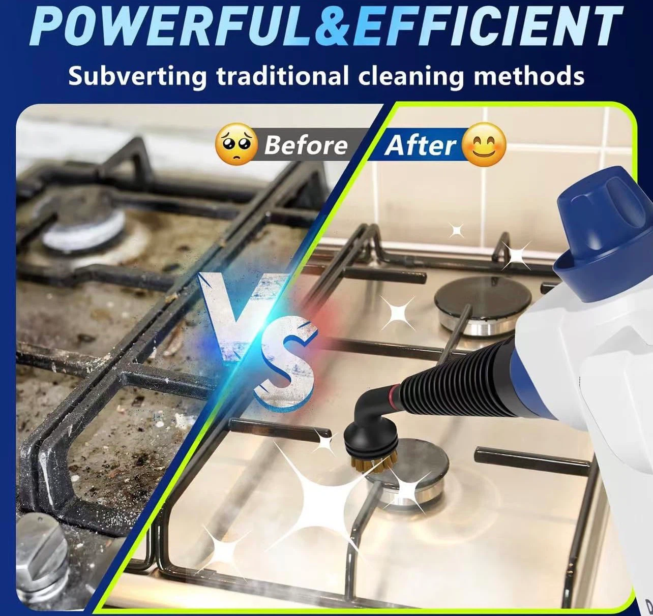 12-in-1 Steam Cleaner with Multiple Accessories - photo 3