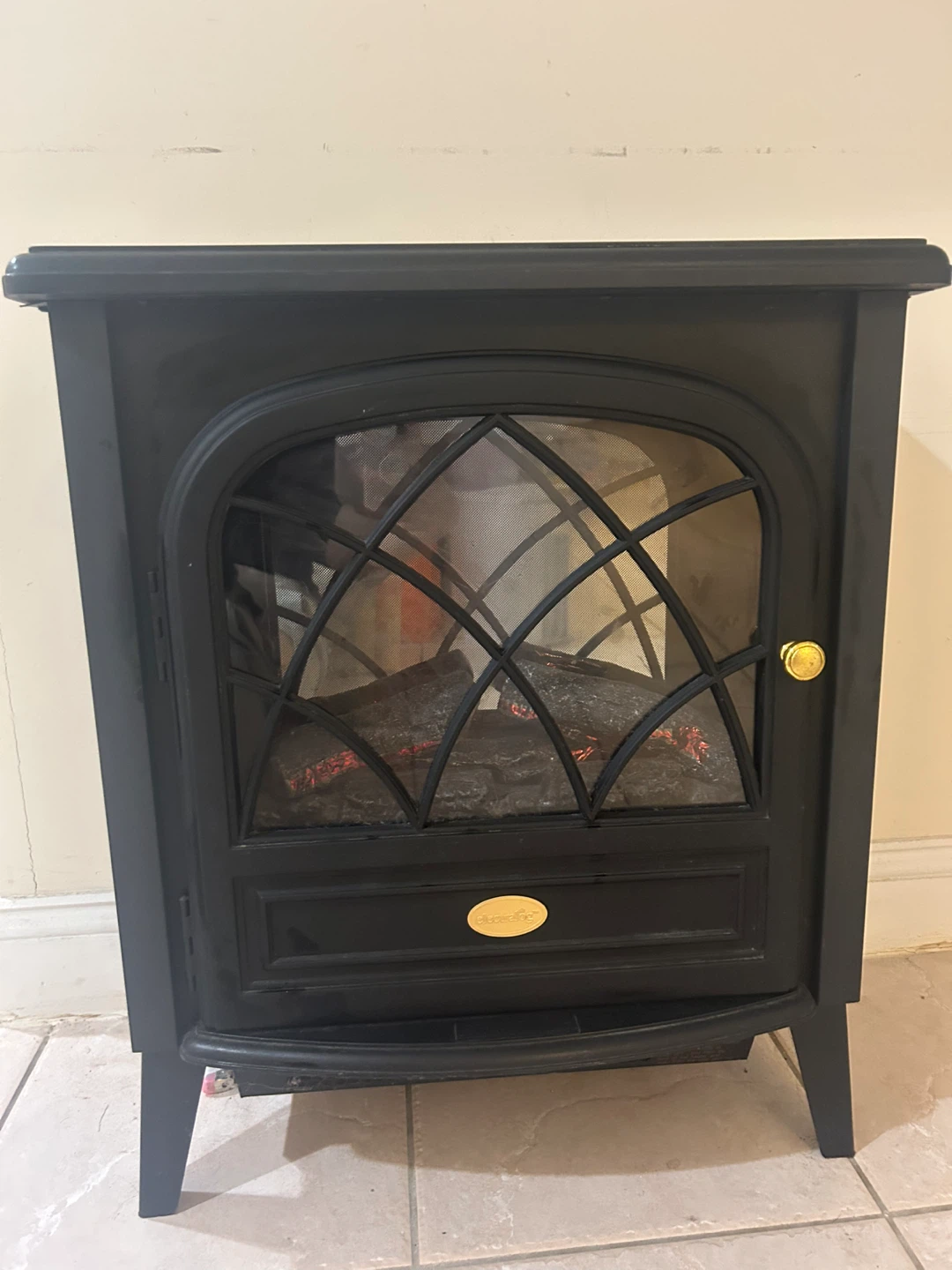 Electralog by Dimplex Elect Fireplace Stove Heater