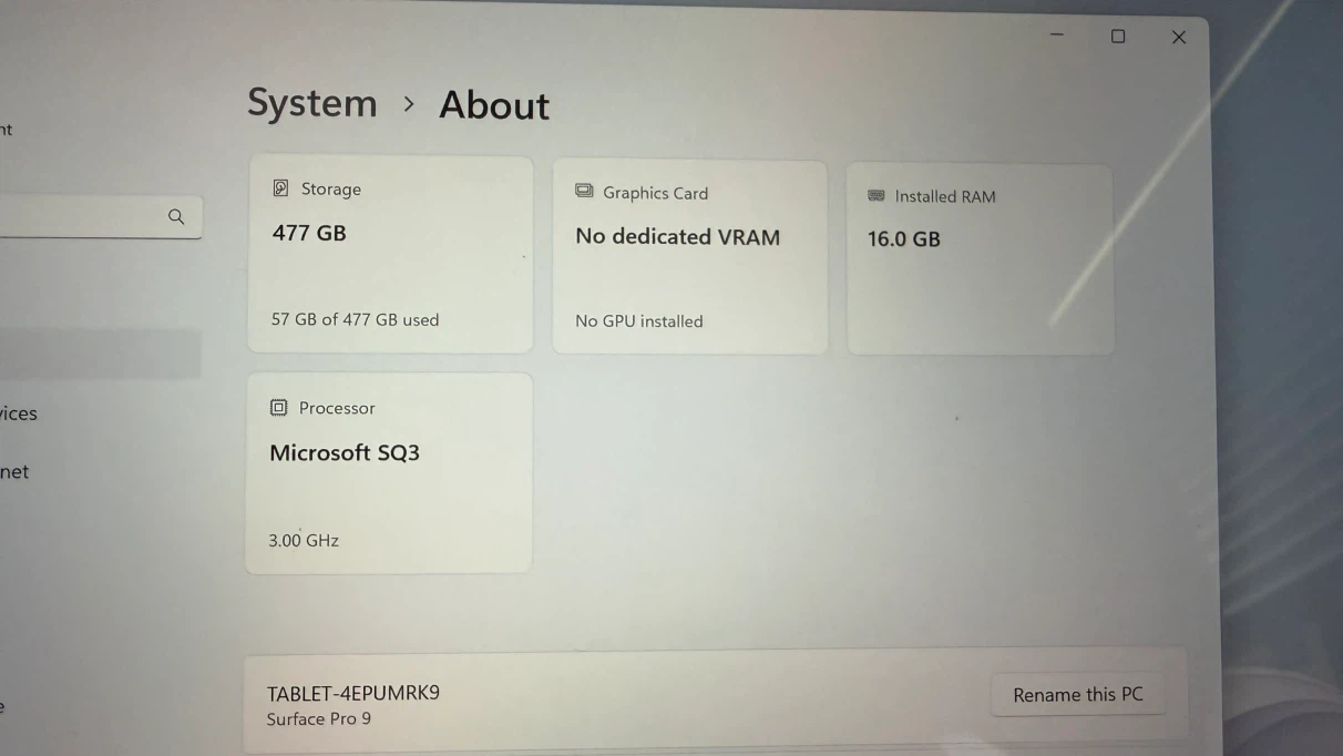 Microsoft Surface Pro 9 Tablet Laptop - photo 2