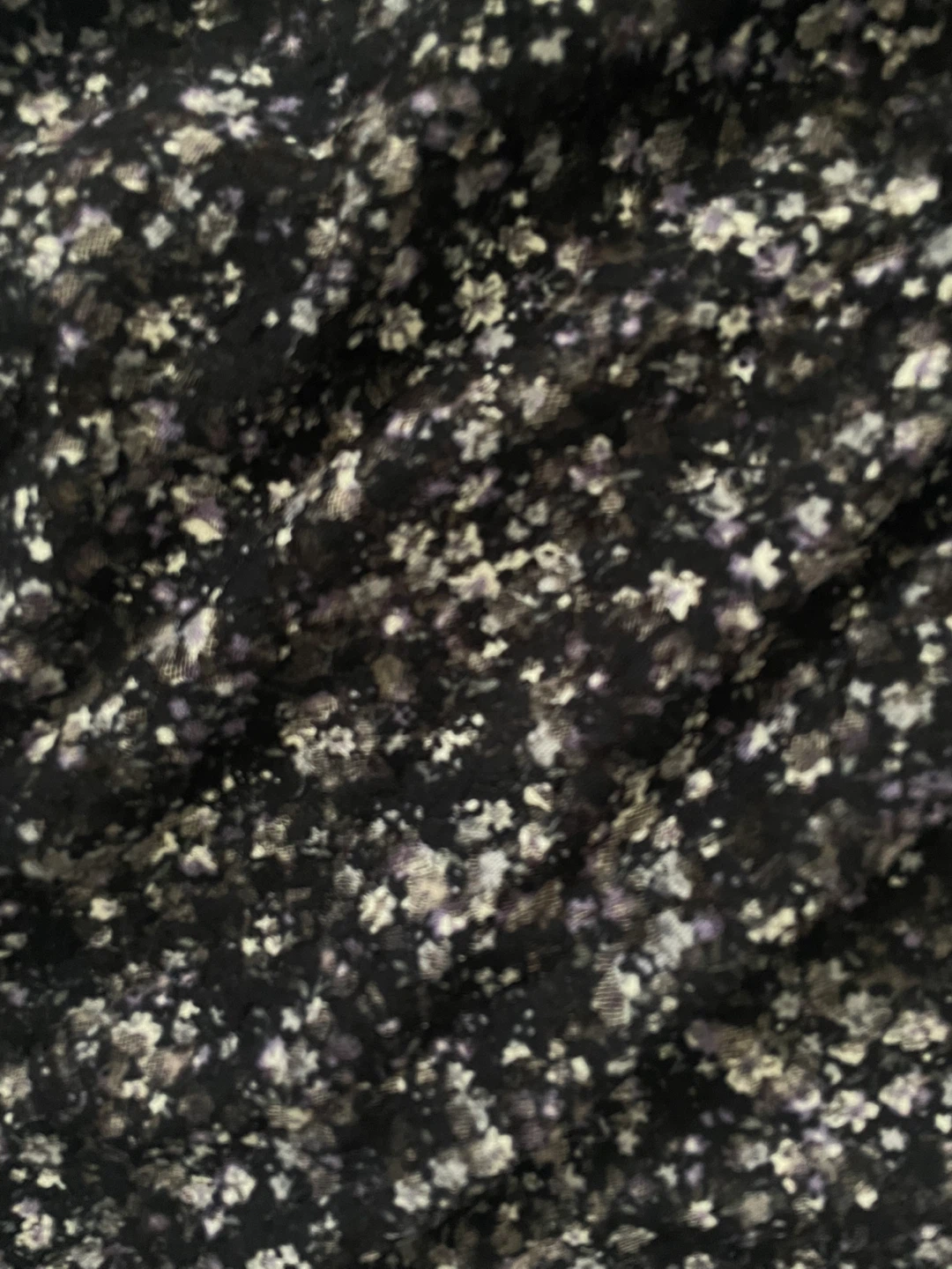 Black Floral Kids Dress with Ruffle Details - photo 4