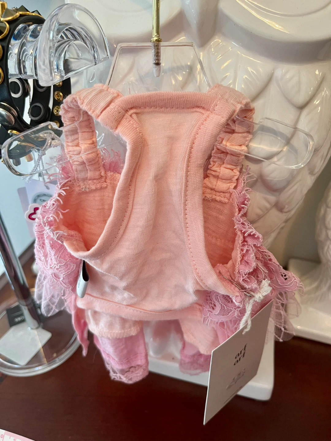 Arf Arf Pink Lace Dog Dress - Size S - photo 2