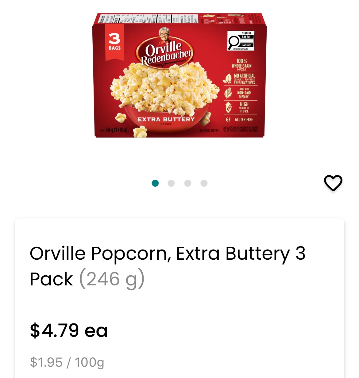 All 4 boxes together Orville Redenbacher popcorn - photo 2