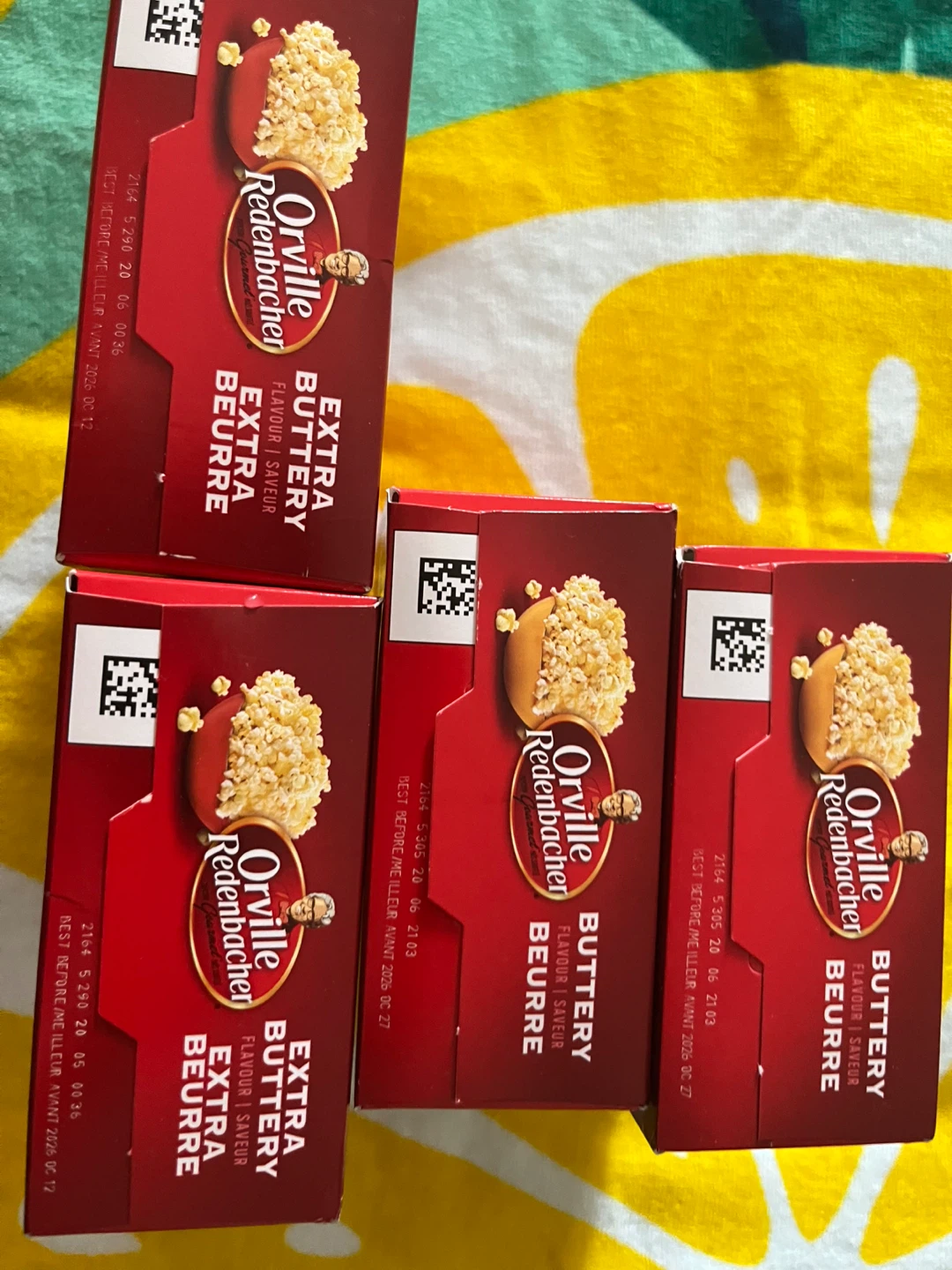 All 4 boxes together Orville Redenbacher popcorn - photo 3