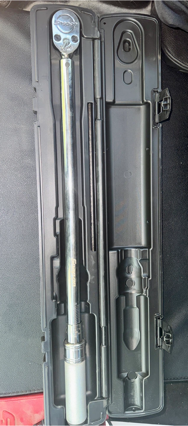 Snap-on 1/2” Drive Torque Wrench (with case)
