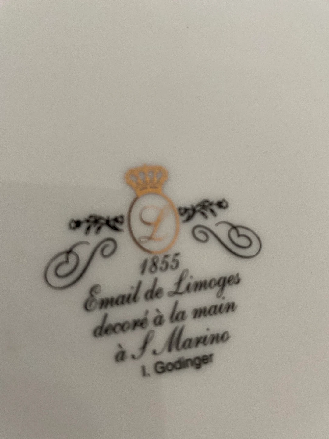 I. New Godinger & Co. Decorative Plate - photo 5