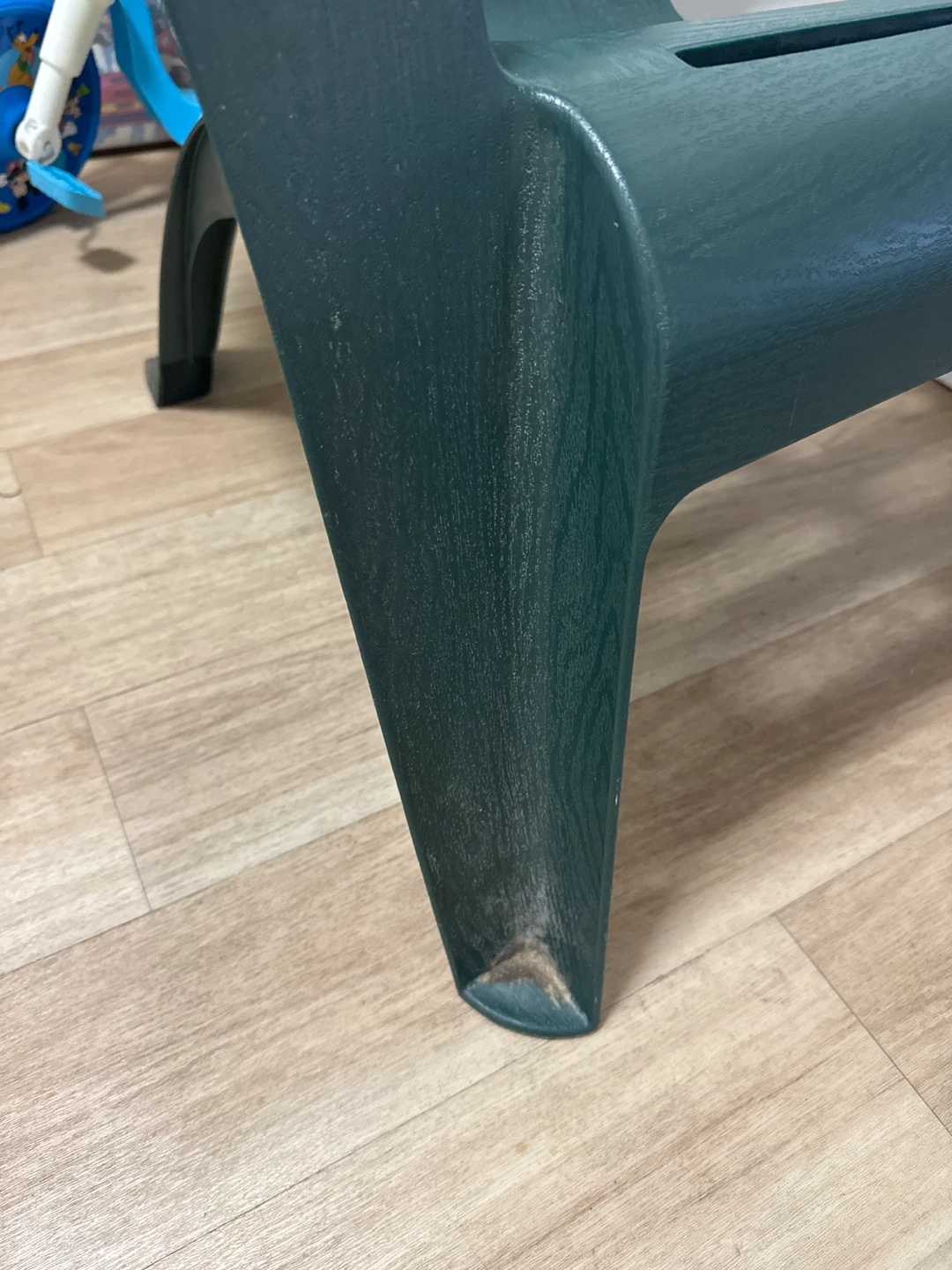 Green Plastic Adirondack Chair - photo 4