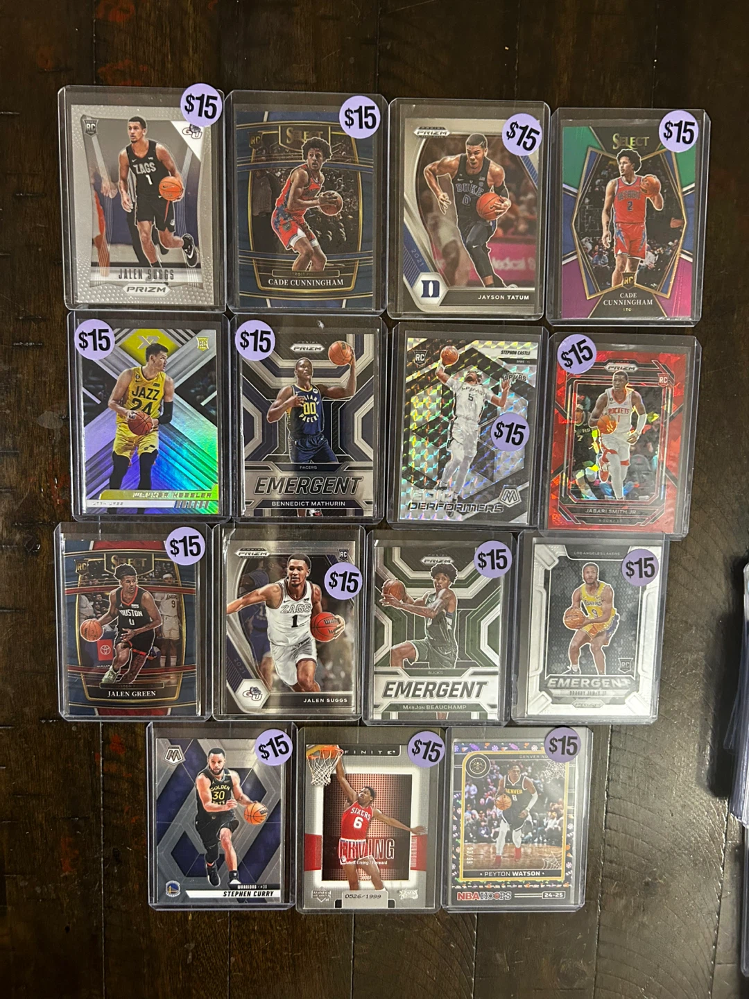 Collection of Baseball, Basketball, and Football Trading Cards - photo 2