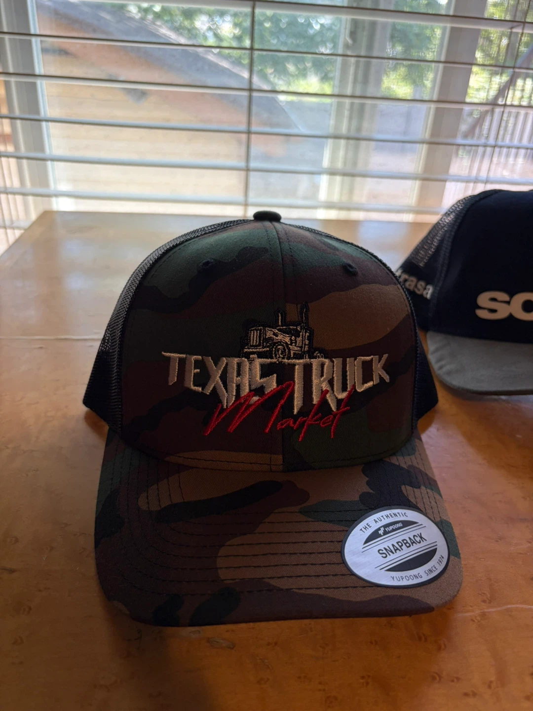 Texas Truck Market Camo Trucker Hat - photo 3