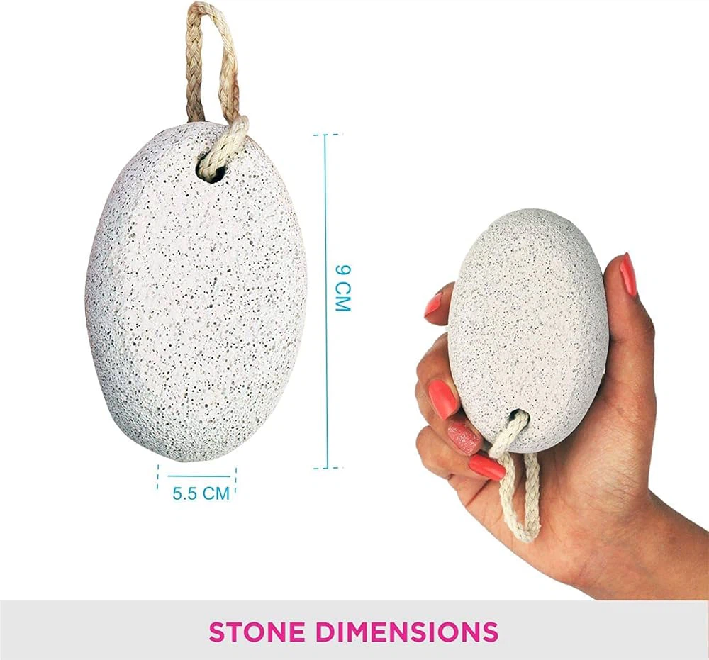 Pumice Stone Foot Scrubber with Rope