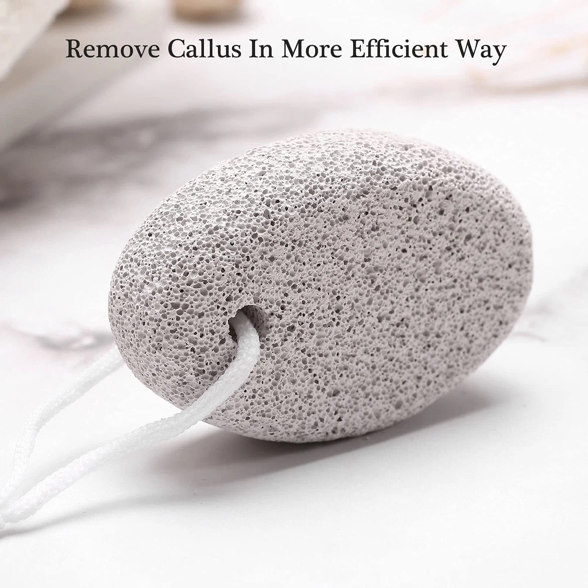 Pumice Stone Foot Scrubber with Rope - photo 2