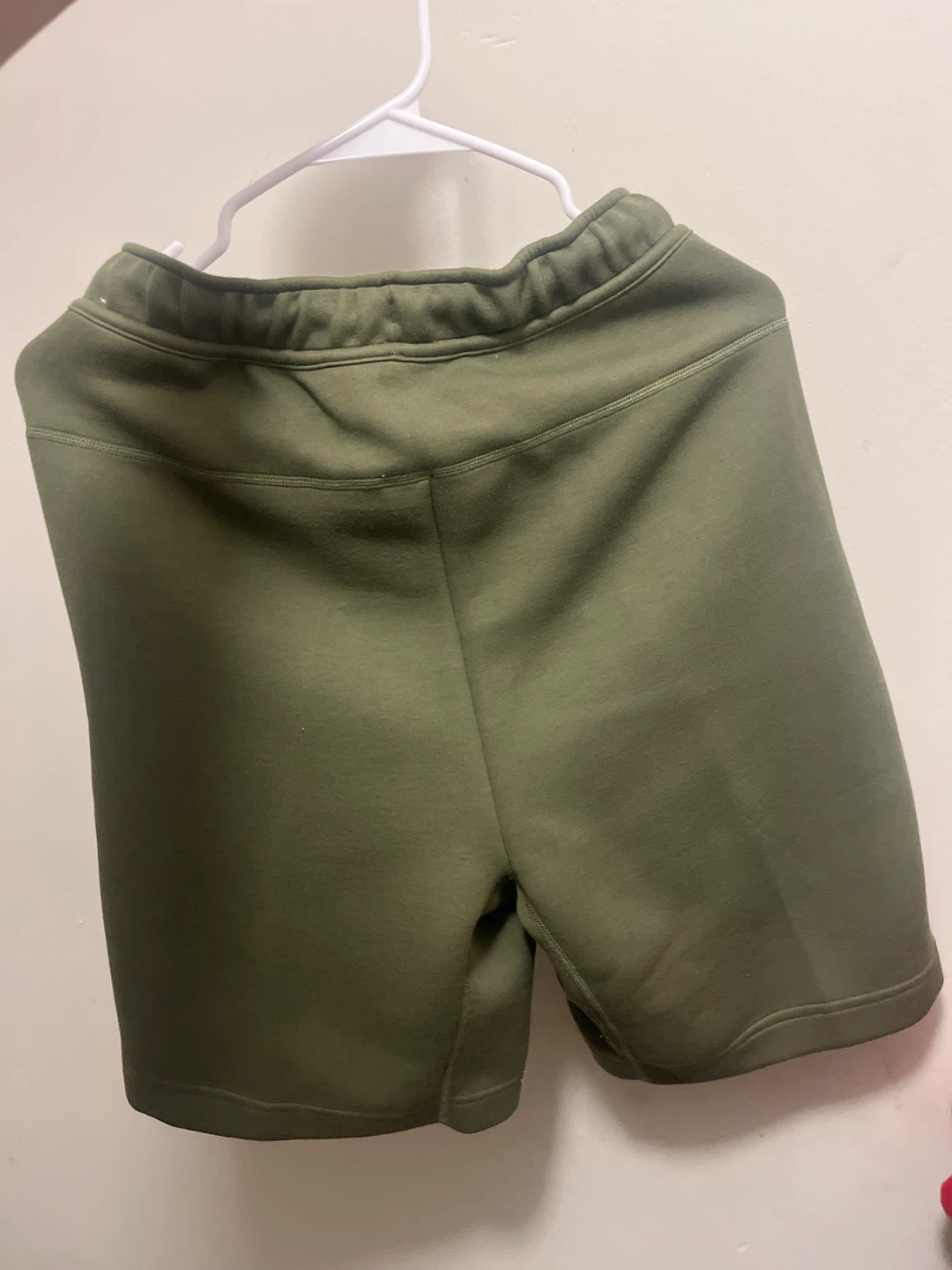 Nike Tech Fleece Shorts - Olive Green - photo 2