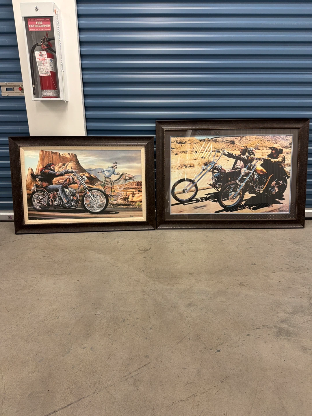 Framed Art Prints - Motorcycles easy rider images