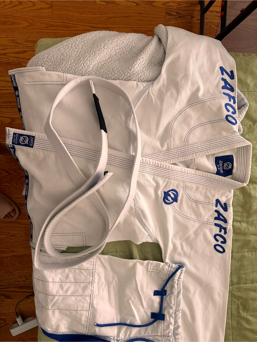 ZAFCO Jiu Jitsu Gi A3 White