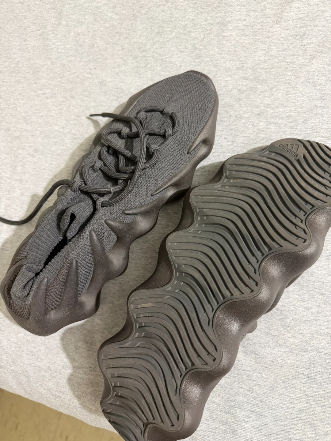 Adidas Yeezy 450 Dark Grey Sneakers - photo 5