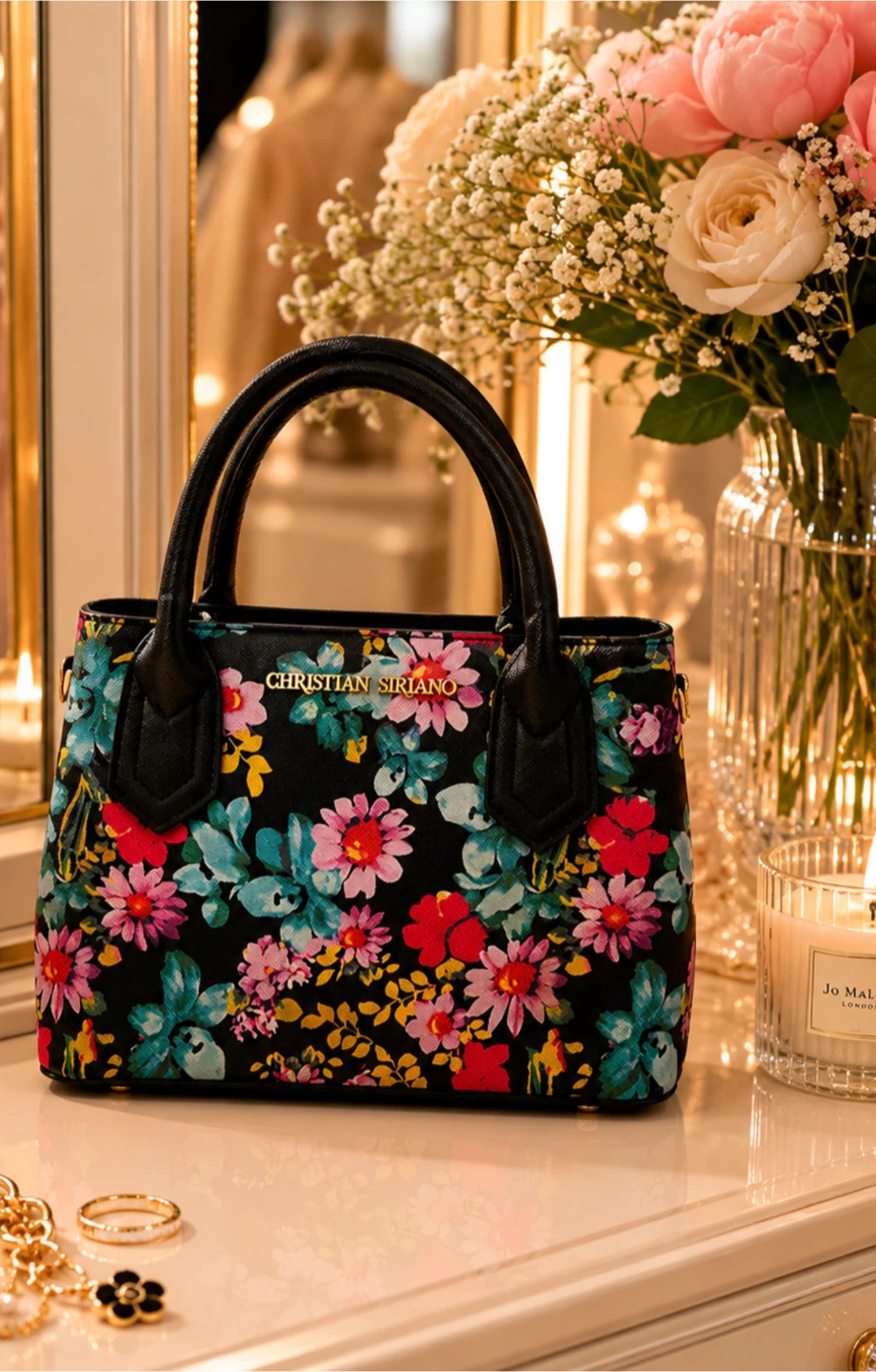 Christian Siriano Floral Tote Bag - photo 3