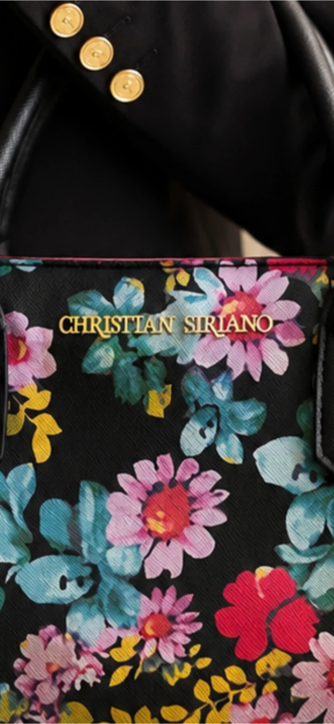 Christian Siriano Floral Tote Bag - photo 4