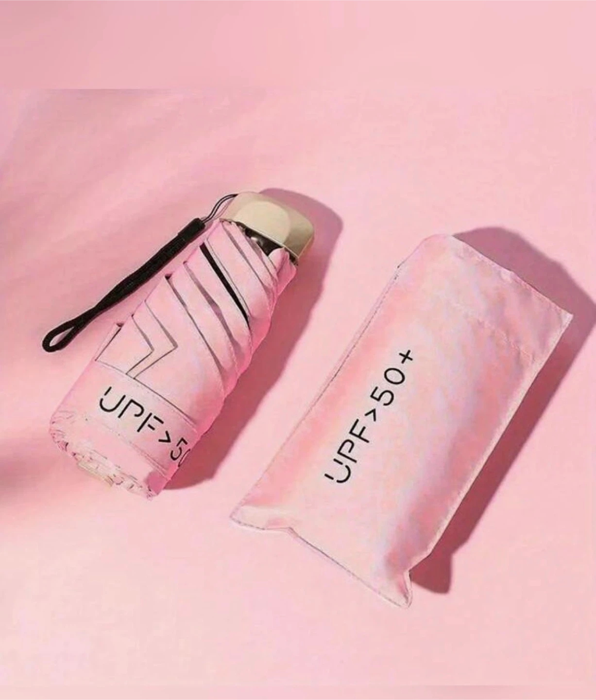 Compact Travel Umbrella UPF 50+